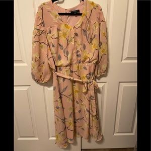 Lane Bryant Floral Dress with sash